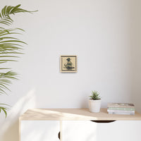 Lone Cowboy Silhouette Art - Vintage Western Charm