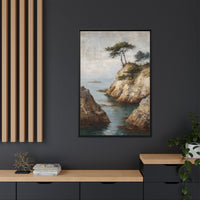 Serene Seaside Landscape Art - Tranquil Coastal Decor