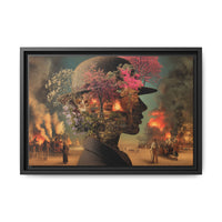 Surreal Botanical Portrait Art | Unique Digital Illustration