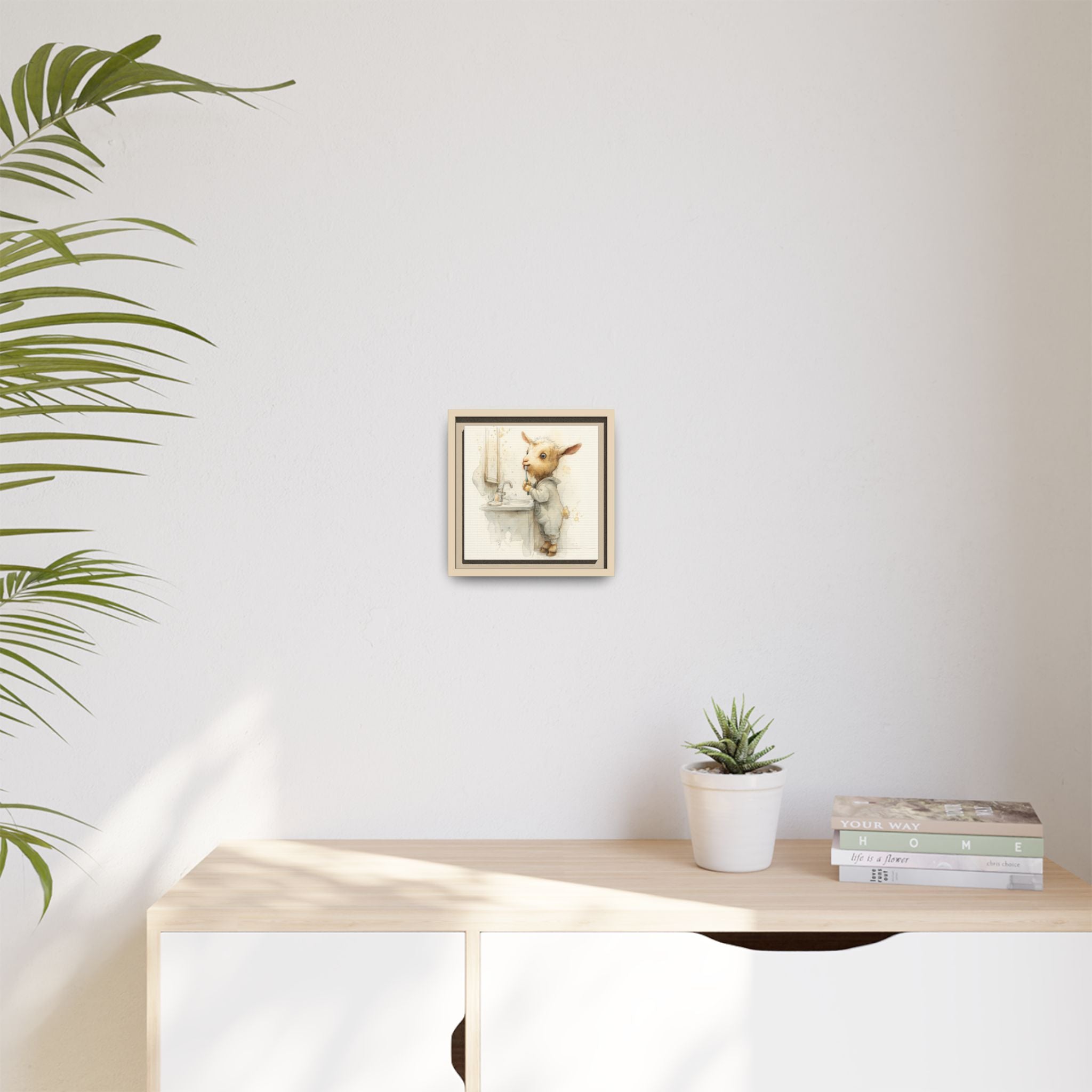 Whimsical Goat Art | Perfect for Children's Rooms