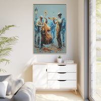Colorful Jazz Musicians Art for Music Enthusiasts