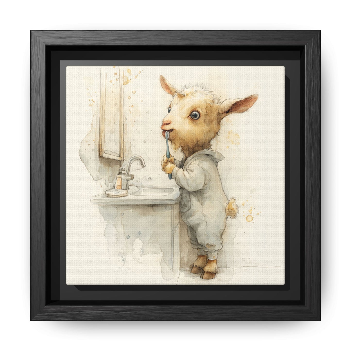 Whimsical Goat Art | Perfect for Children's Rooms