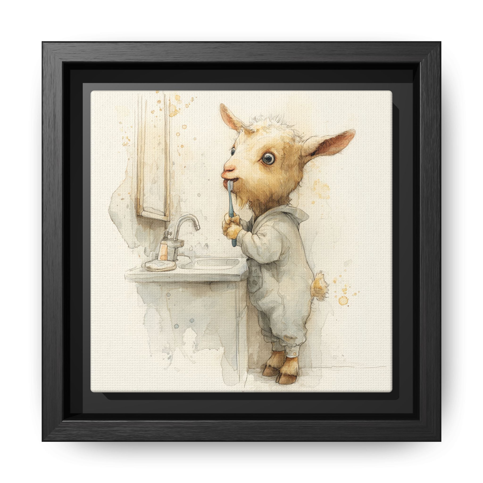 Whimsical Goat Art | Perfect for Children's Rooms