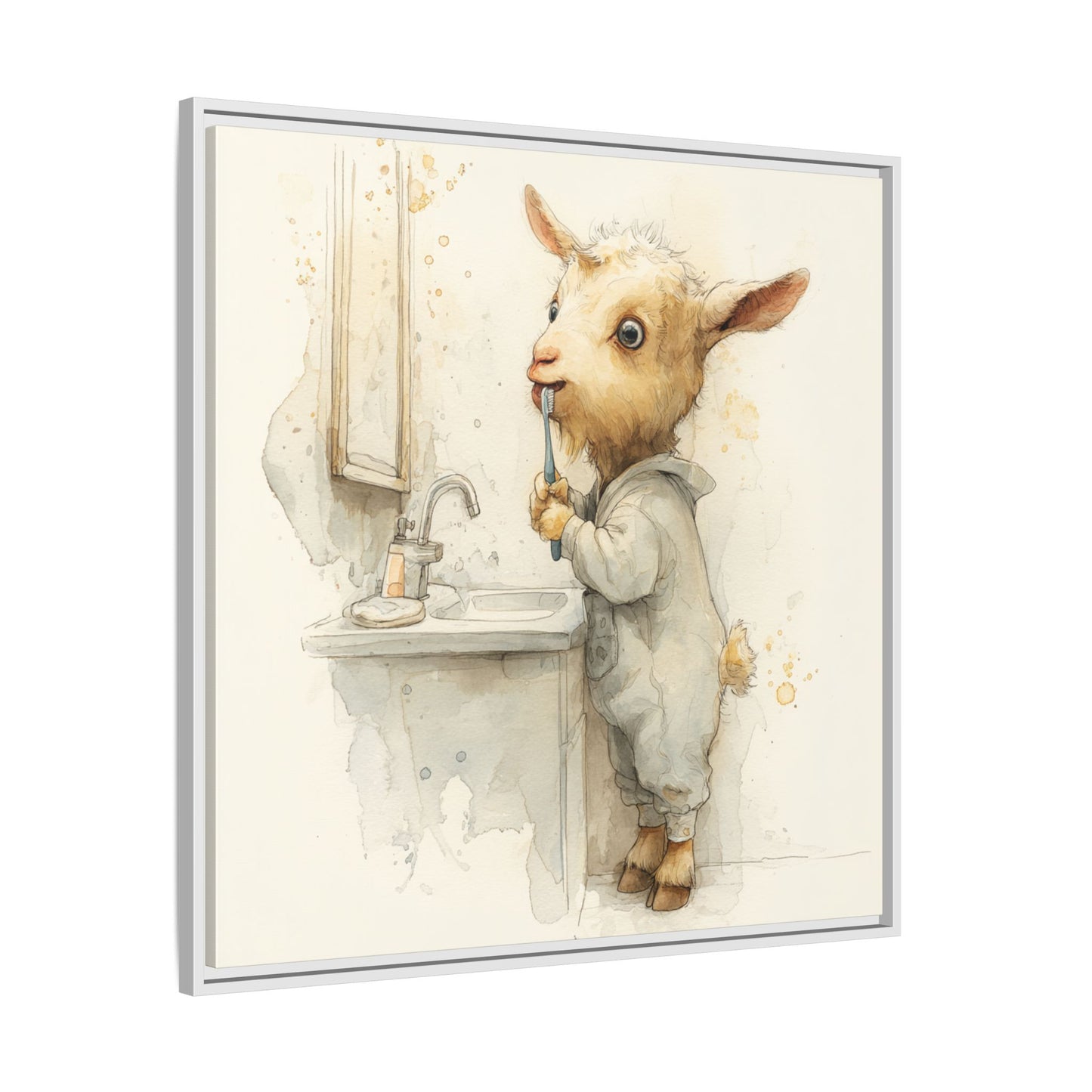 Whimsical Goat Art | Perfect for Children's Rooms