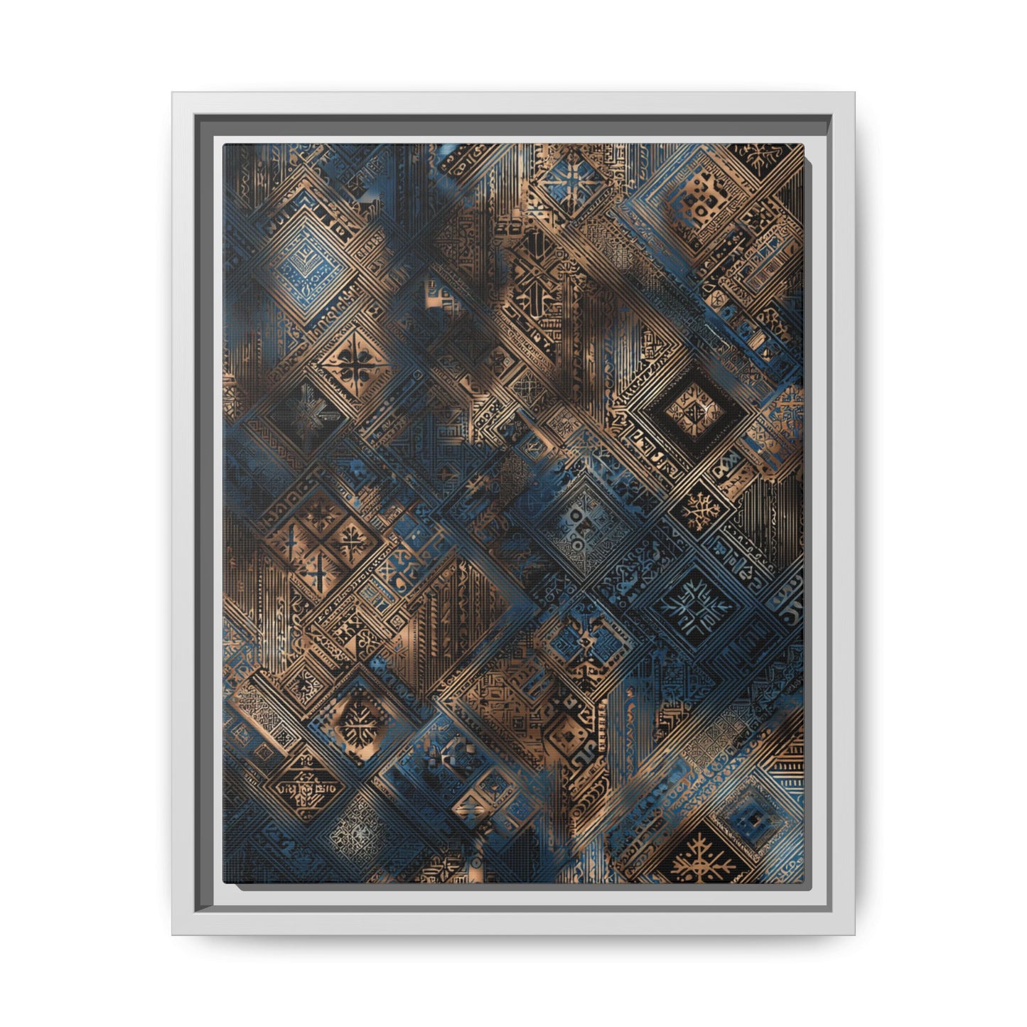 Intricate Geometric Wall Art - Abstract Pattern