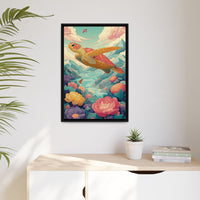 Vibrant Turtle Art | Whimsical Nature Illustration