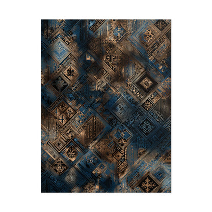Intricate Geometric Wall Art - Abstract Pattern