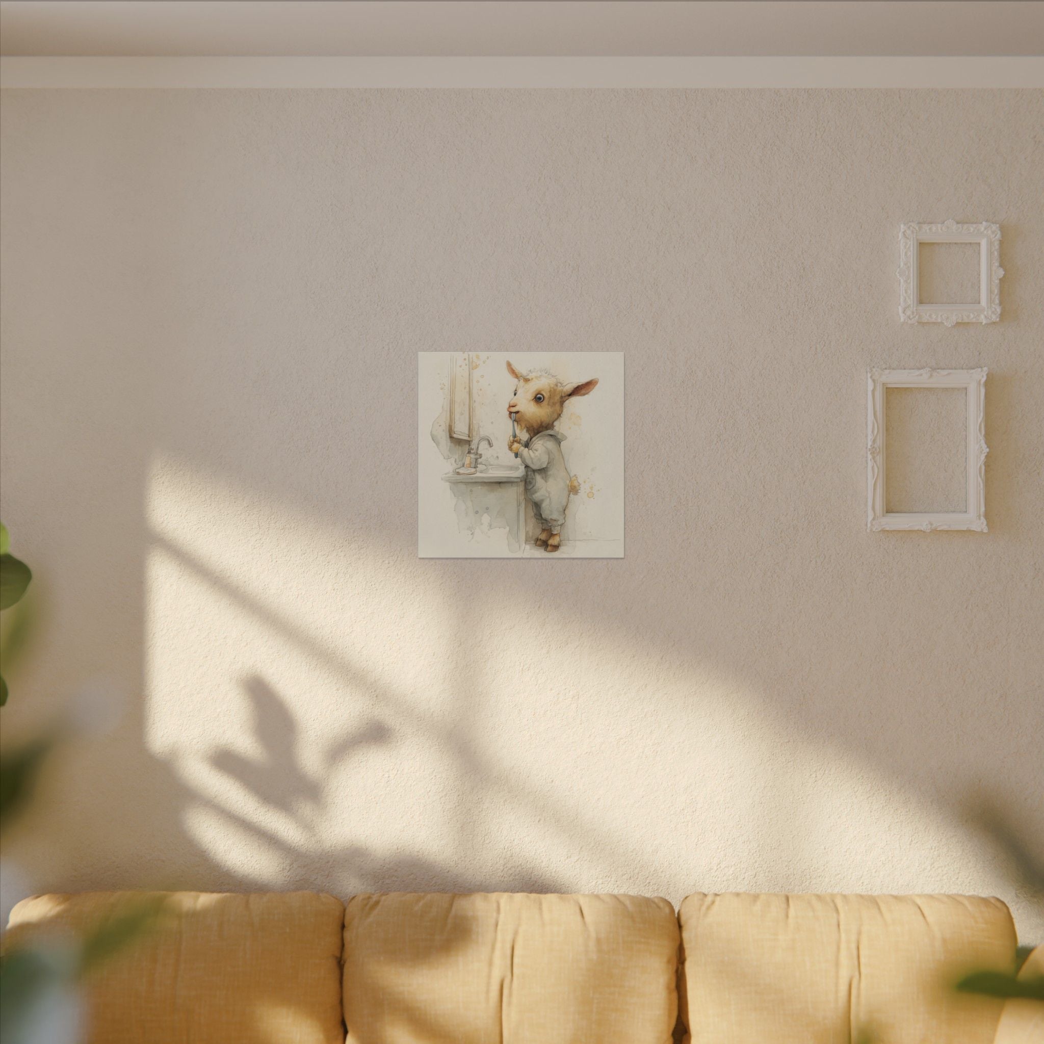 Whimsical Goat Art | Perfect for Children's Rooms