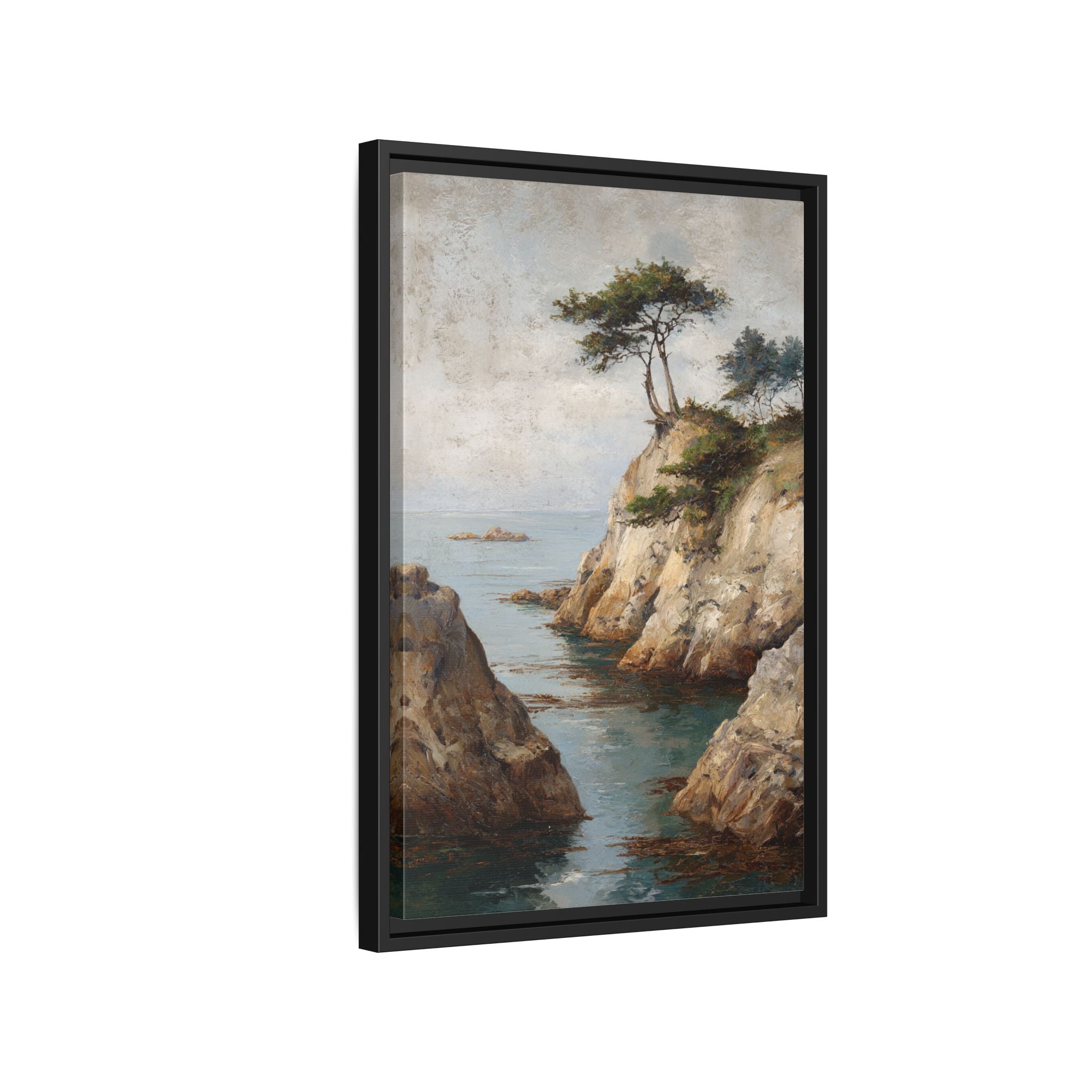 Tranquil Coastal Landscape Art - Soothing Wall Decor