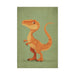 Whimsical Dinosaur Illustration Art for Kids' Rooms