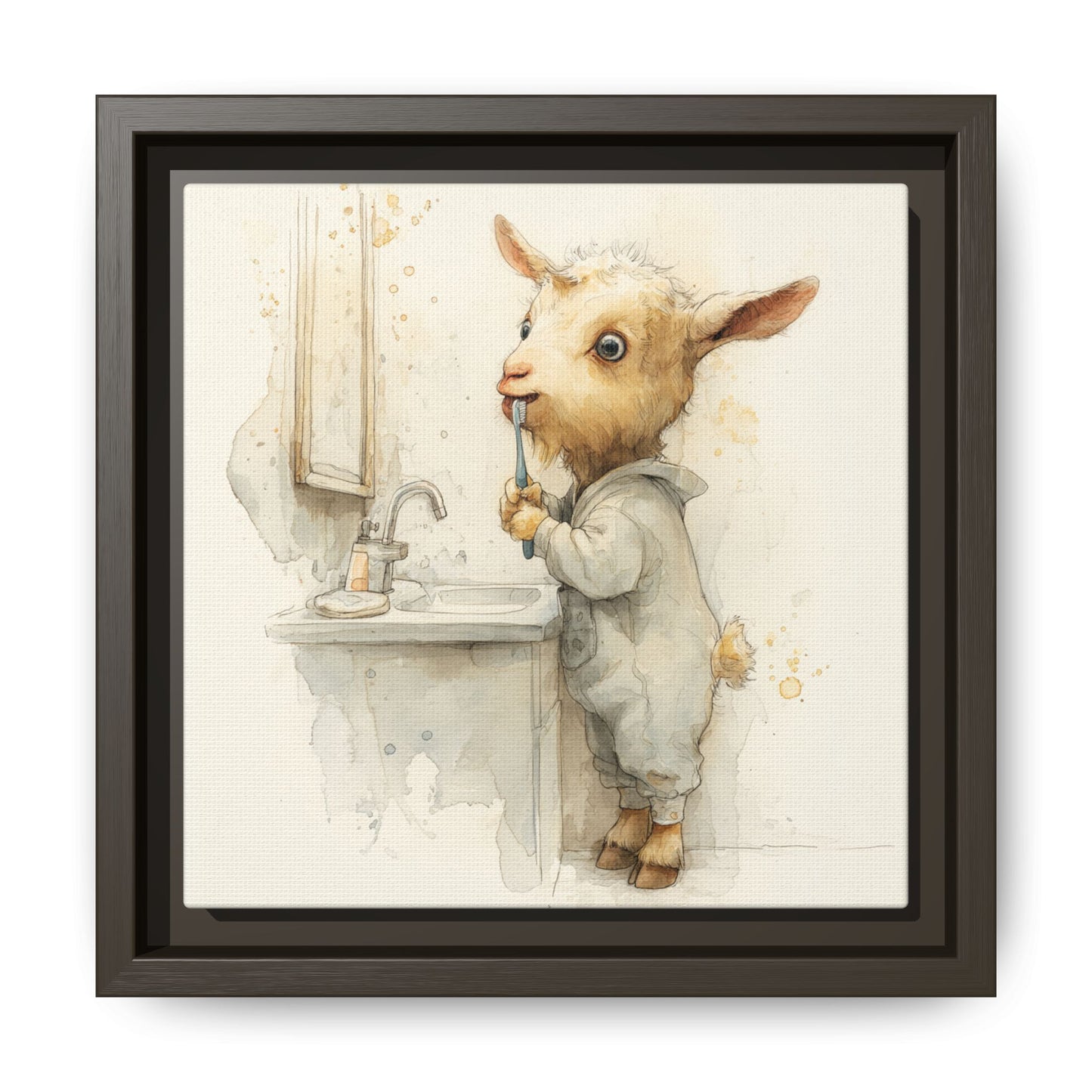 Whimsical Goat Art | Perfect for Children's Rooms