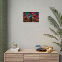Whimsical Hot Air Balloon Fantasy Artwork | Surreal Landscape