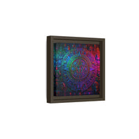 Aztec Mandala Wall Art - Colorful Cultural Decor