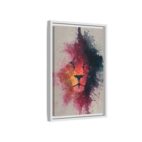 Majestic Lion Watercolor Art | Vibrant Animal Portrait