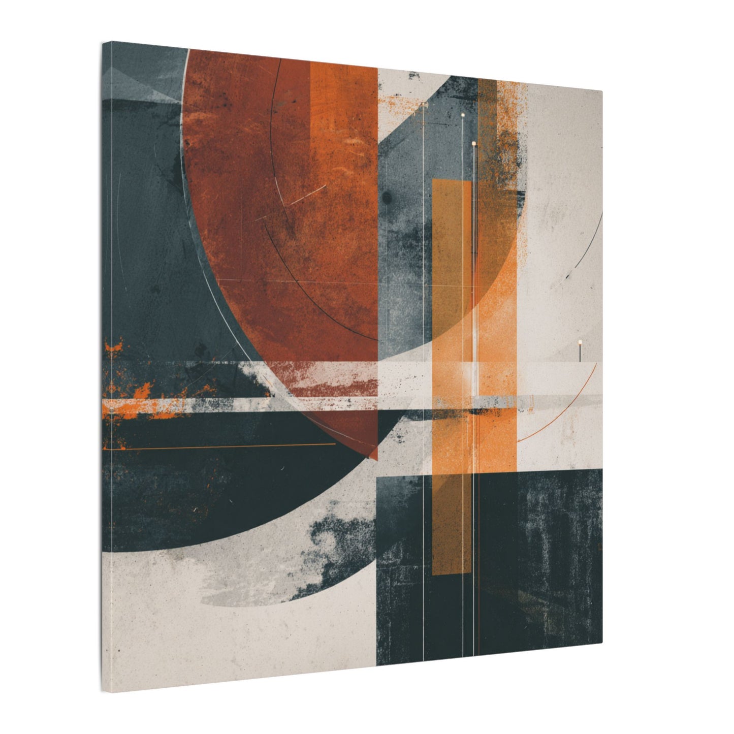 Bold Abstract Art | Modern Design | Warm Earthy Tones