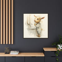 Whimsical Goat Art | Perfect for Children's Rooms
