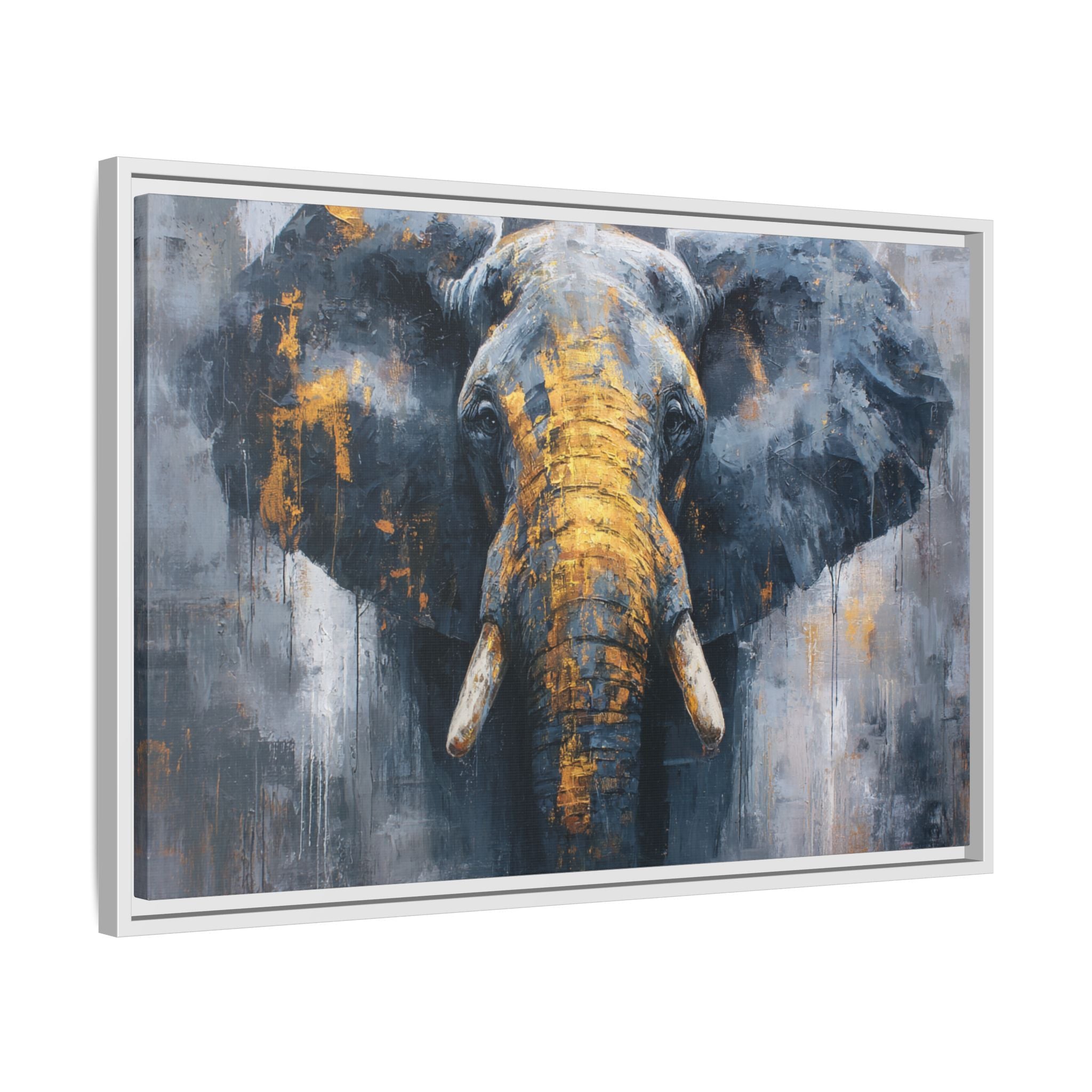 Majestic Elephant Wall Art - Abstract Animal Decor