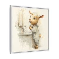 Whimsical Goat Art | Perfect for Children's Rooms