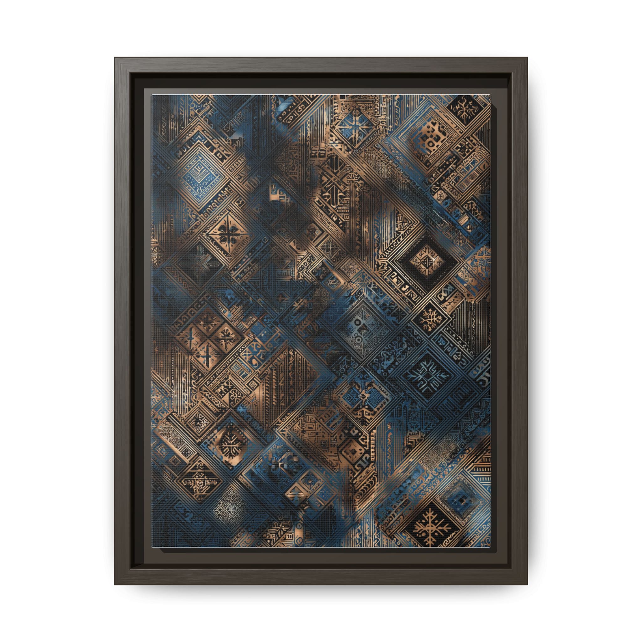 Intricate Geometric Wall Art - Abstract Pattern