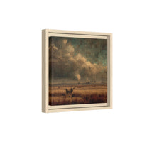 Cattle in Industrial Landscape | Vintage Style Art Print