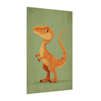 Whimsical Dinosaur Illustration Art for Kids' Rooms