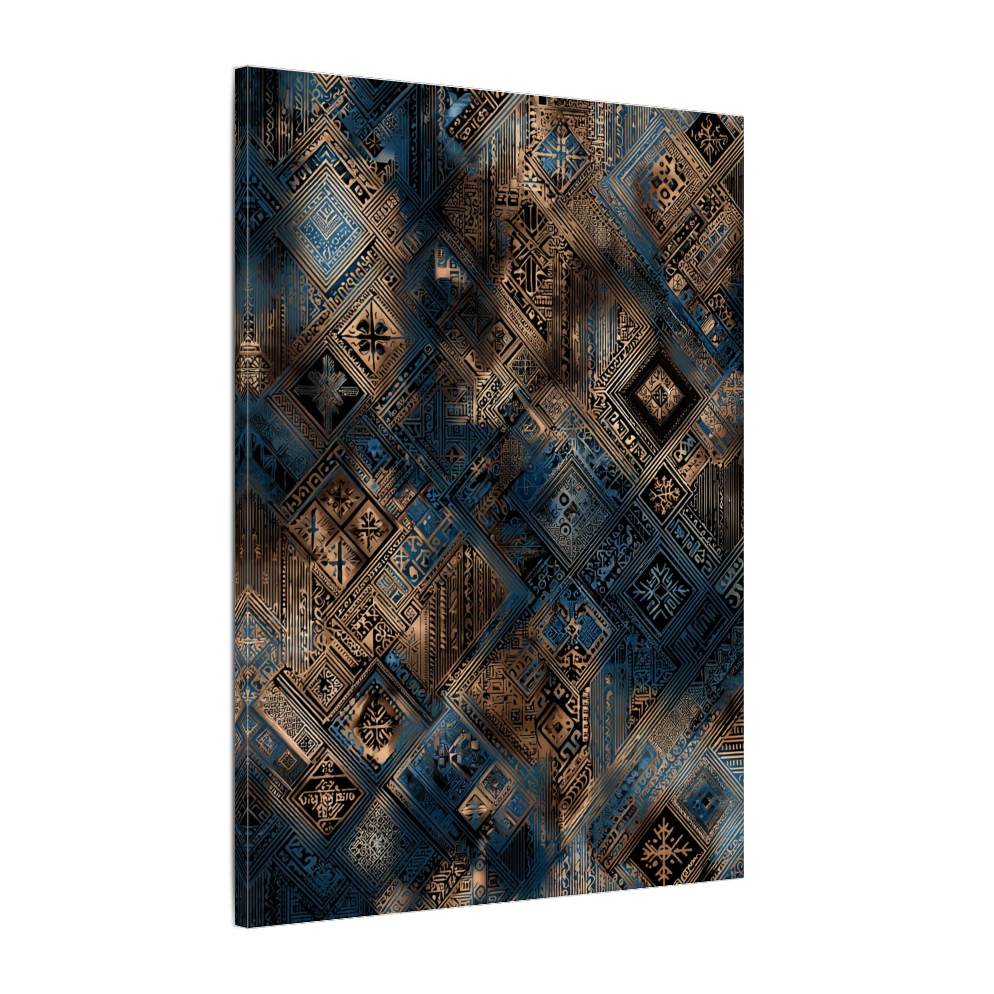 Intricate Geometric Wall Art - Abstract Pattern