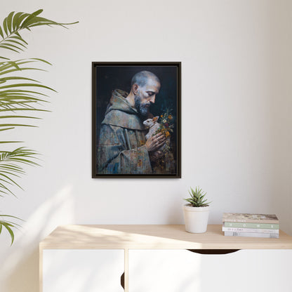 Saint Francis and Rabbit Artwork