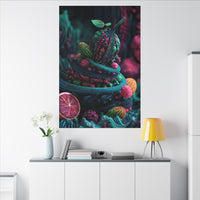 Surreal Fruit Fantasy Art - Vibrant Digital Design