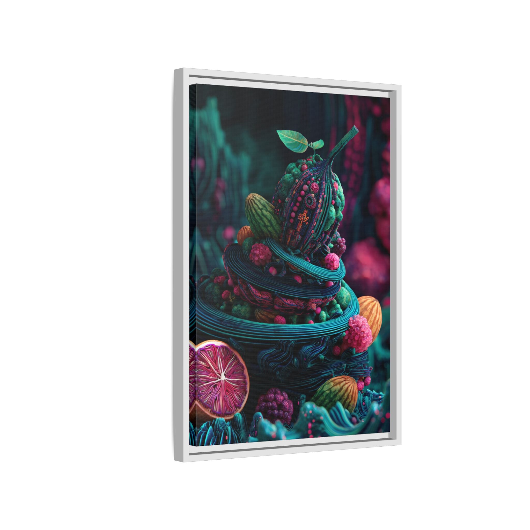 Surreal Fruit Fantasy Art - Vibrant Digital Design