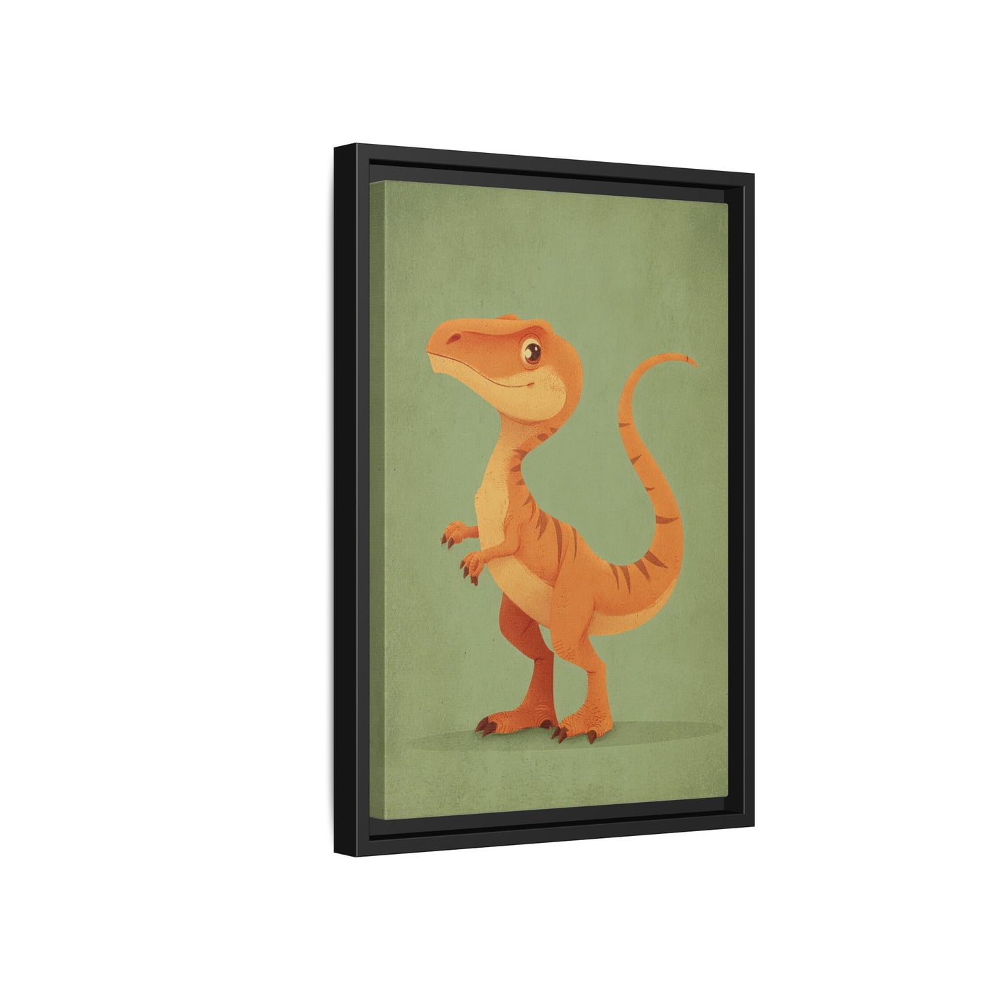 Whimsical Dinosaur Illustration Art for Kids' Rooms