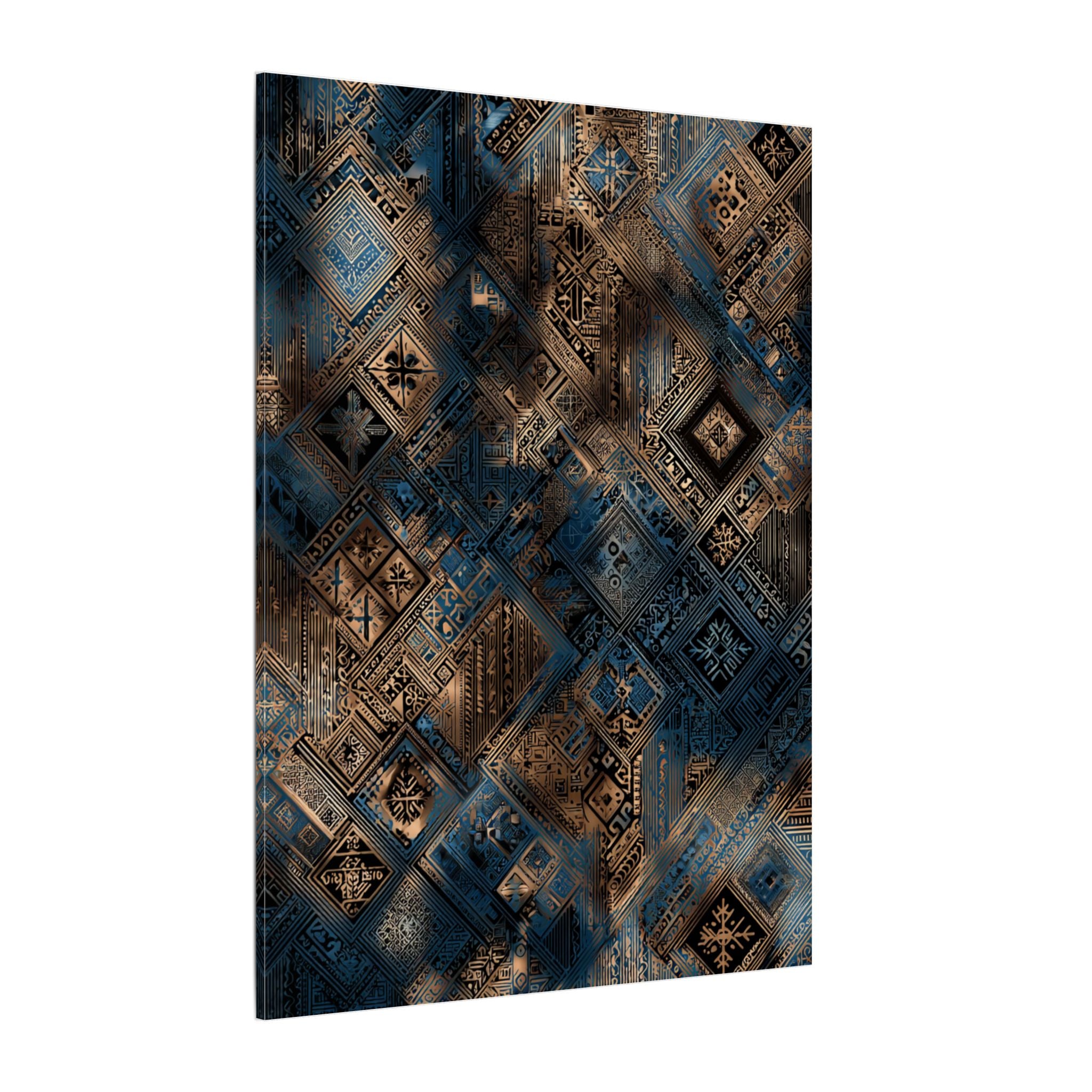 Intricate Geometric Wall Art - Abstract Pattern