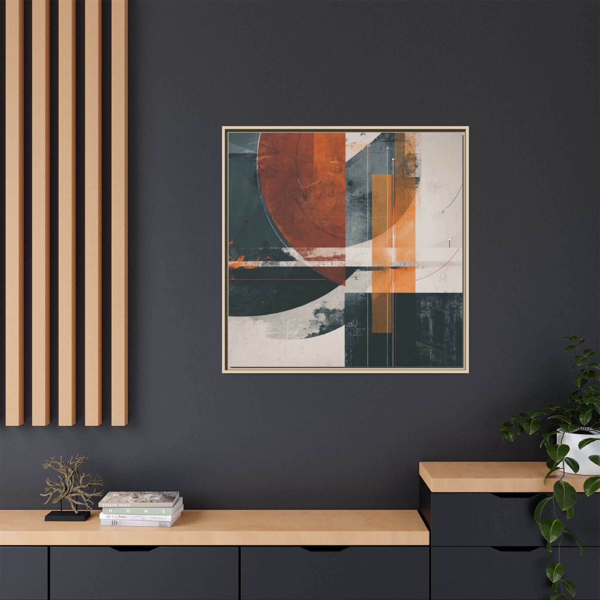 Bold Abstract Art | Modern Design | Warm Earthy Tones