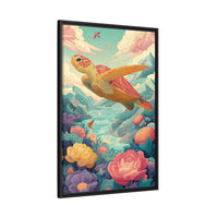 Vibrant Turtle Art | Whimsical Nature Illustration