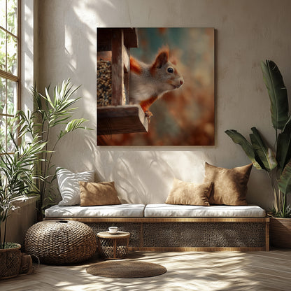 Red Squirrel Canvas Print — product image 7