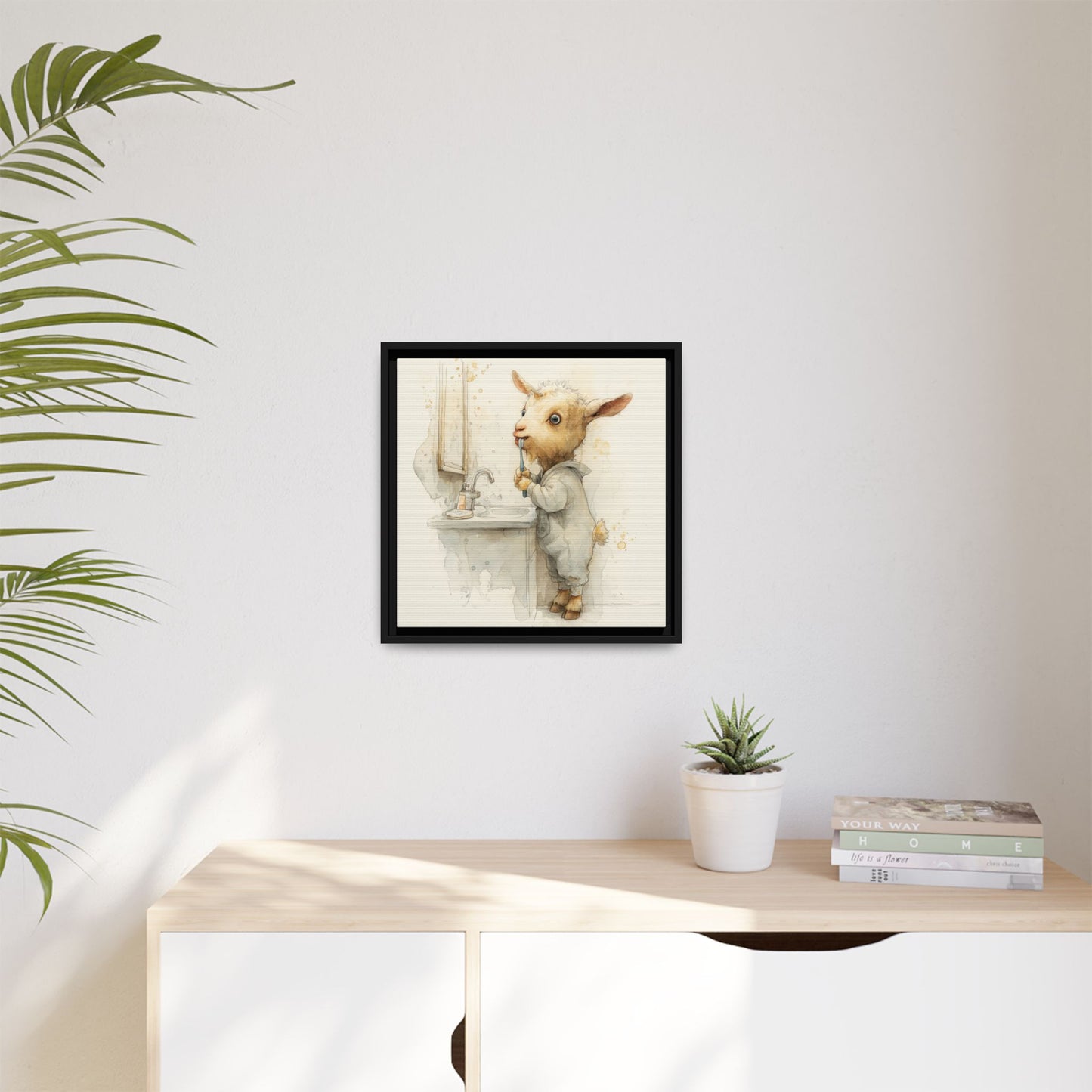Whimsical Goat Art | Perfect for Children's Rooms