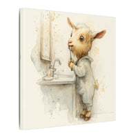 Whimsical Goat Art | Perfect for Children's Rooms