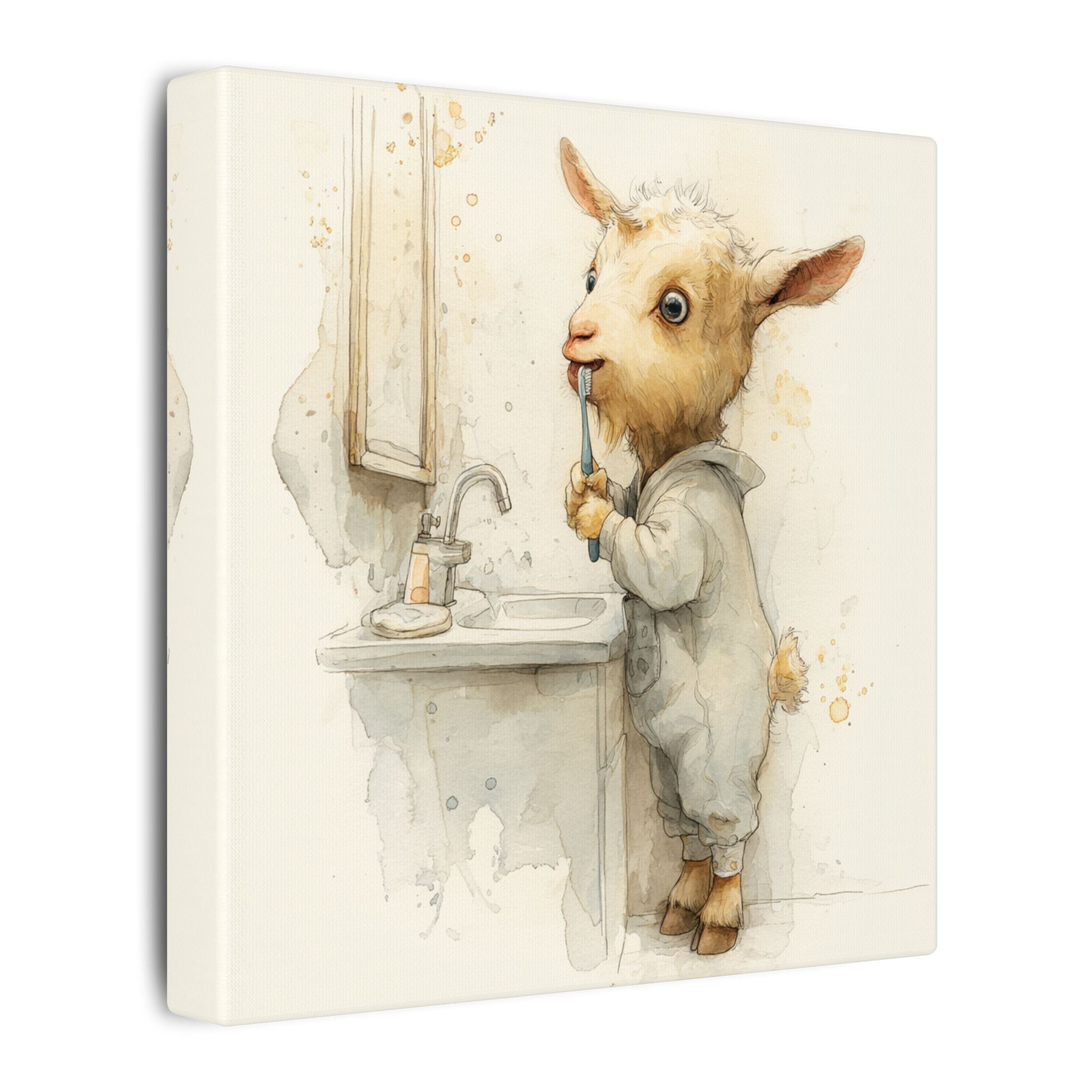 Whimsical Goat Art | Perfect for Children's Rooms