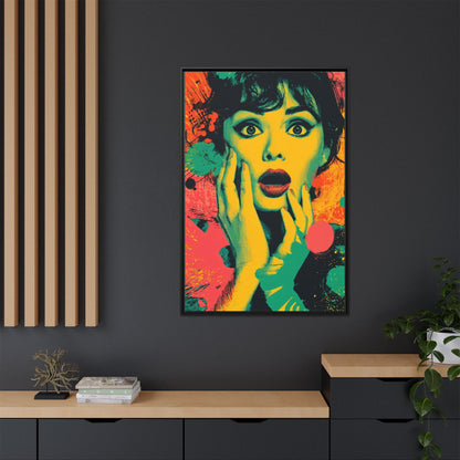 Surreal Pop Art Woman