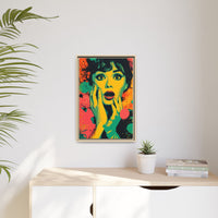 Surreal Pop Art Woman – Vibrant Modern Wall Art