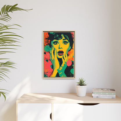 Surreal Pop Art Woman