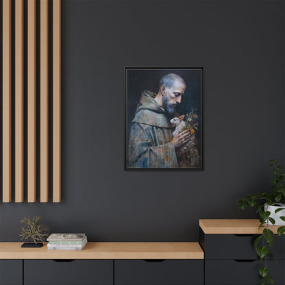 Saint Francis and Rabbit Artwork
