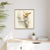 Whimsical Goat Art | Perfect for Children's Rooms