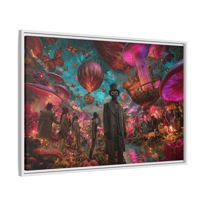 Whimsical Hot Air Balloon Fantasy Artwork | Surreal Landscape