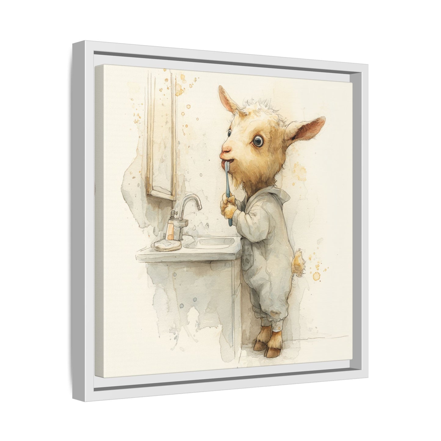 Whimsical Goat Art | Perfect for Children's Rooms
