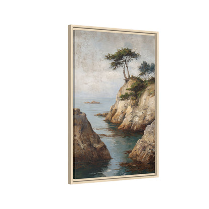Tranquil Coastal Landscape Art