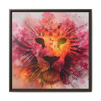 Vibrant Lion Watercolor Artwork | Animal Portrait