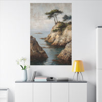 Serene Seaside Landscape Art - Tranquil Coastal Decor