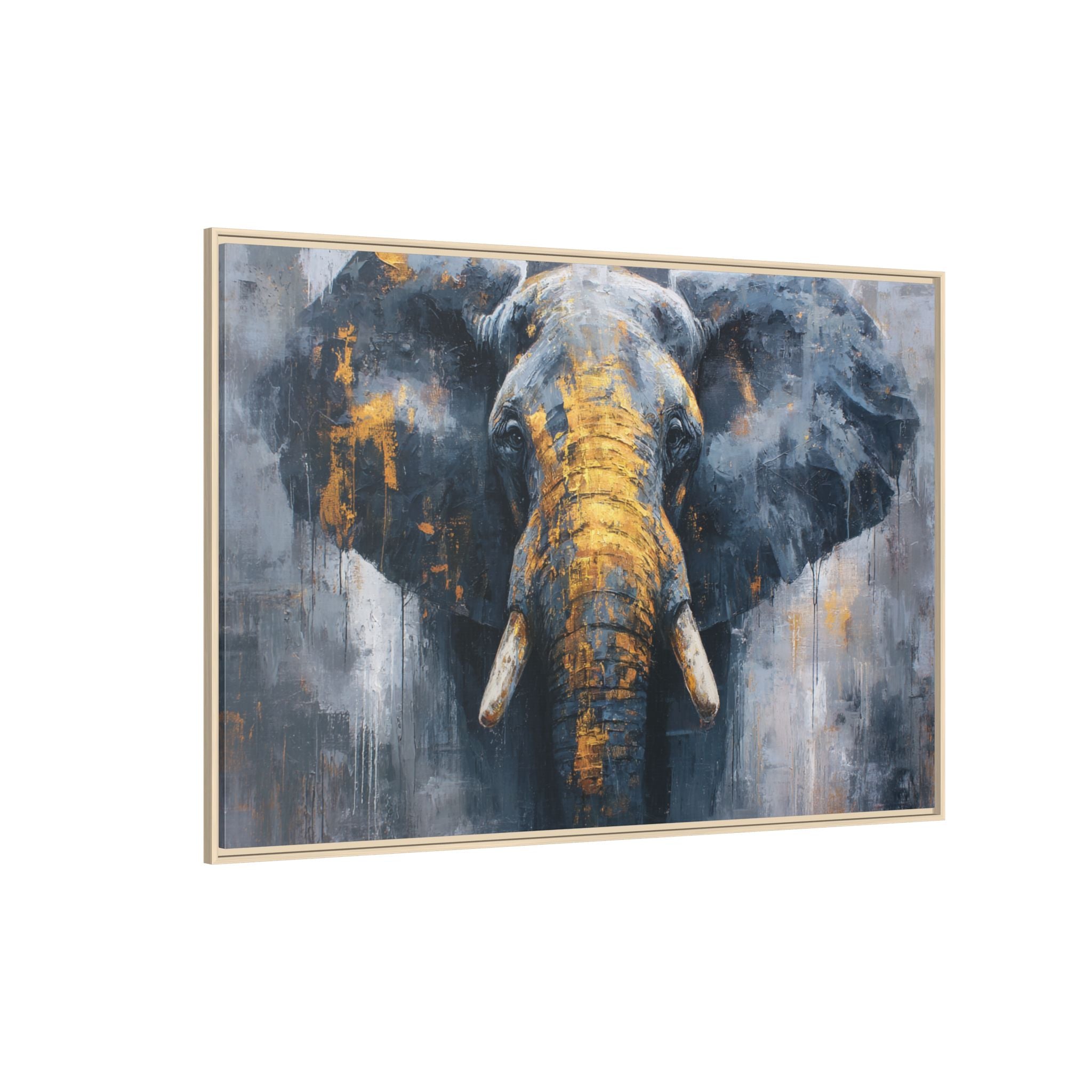 Majestic Elephant Wall Art - Abstract Animal Decor