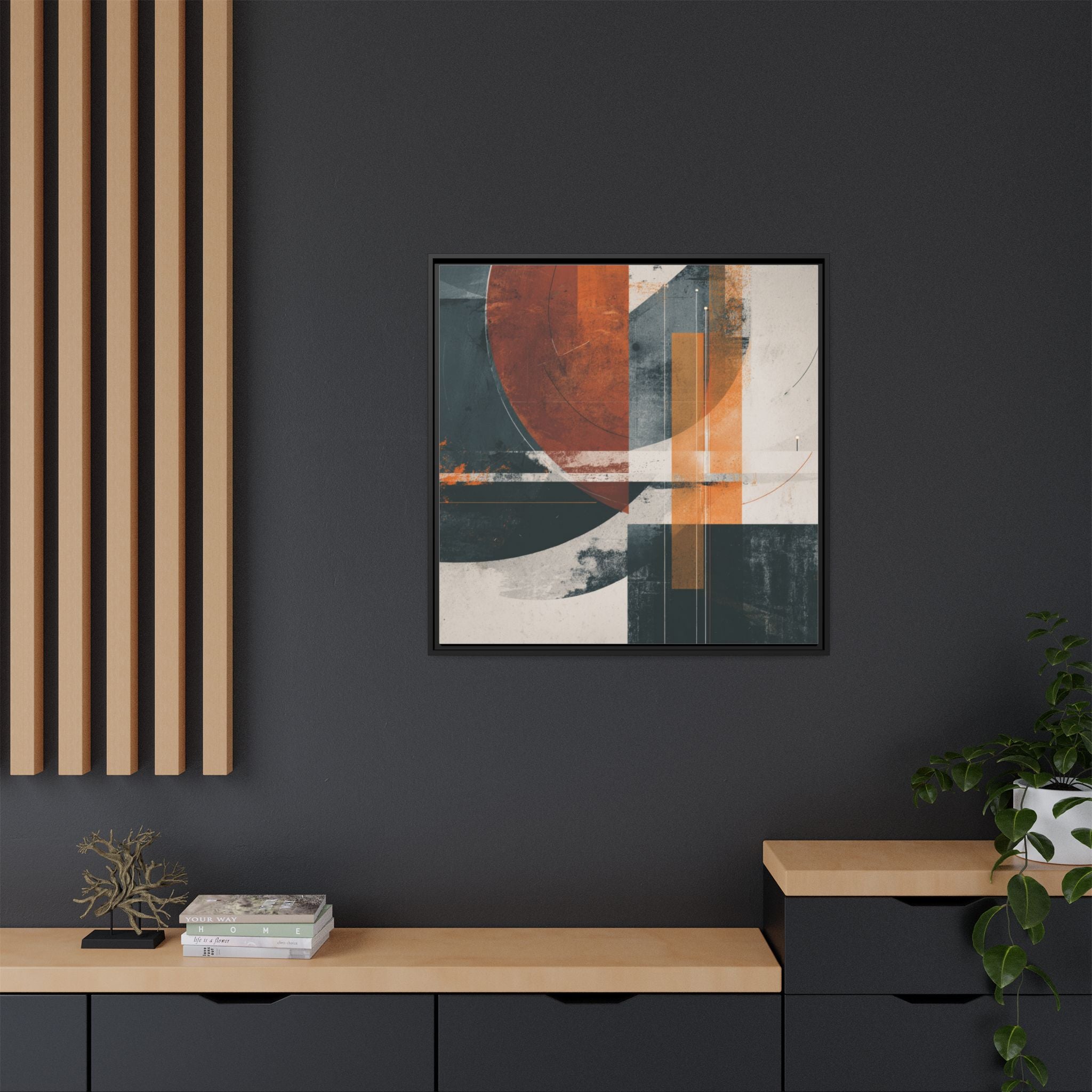 Bold Abstract Art | Modern Design | Warm Earthy Tones