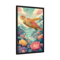 Vibrant Turtle Art | Whimsical Nature Illustration